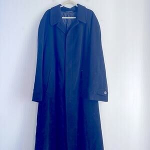 Hugo Boss 100% wool long line winter dress overcoat sz 46L